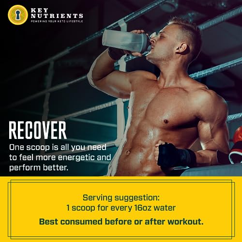 Key Nutrients Electrolytes Powder - Tropical Peach Mango Drink Mix 90 Servings KEY NUTRIENTS uk supplements