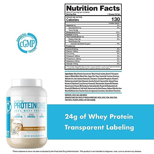 NutraOne ProteinOne Whey Protein Promote Recovery and Build Muscle with a Protein NutraOne uk supplements