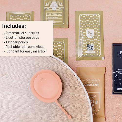 Pixie Cup 2 Menstrual Discs - Most Comfortable Reusable Period Discs - Removable Stem Pixie Cup uk supplements