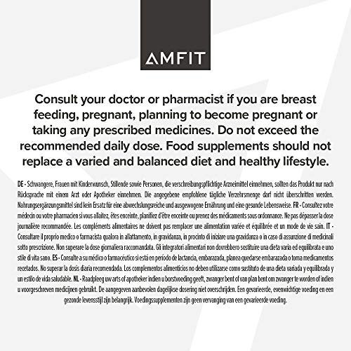 Amazon Brand - Amfit Nutrition Whey Protein Powder, White Chocolate Flavour, 33 Servings, 1 kg Amfit Nutrition uk supplements