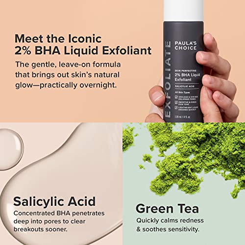 Paula's Choice Skin Perfecting 2% BHA Liquid Salicylic Acid Exfoliant Duo Paula's Choice uk supplements