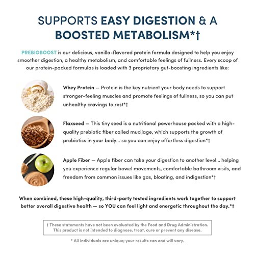 Nucific® PrebioBoost™ Daily Prebiotic Protein Powder, 16.2 Ounce Nucific uk supplements