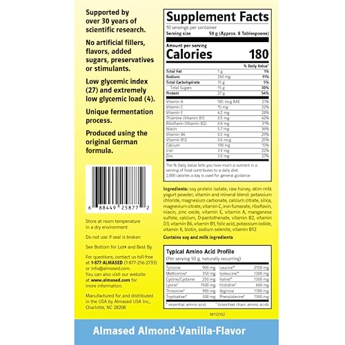 Almased Protein Powder for Weight Loss Kit for Men & Women, Natural Meal Replacement Almased uk supplements
