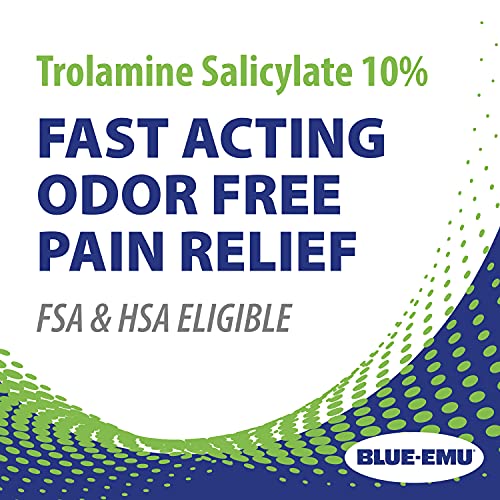 BLUE-EMU Ultra Hemp Arthritis Pain Relief Cream for Fast Joint & Muscle Relief, 3 Oz, 1 Pack BLUE-EMU uk supplements