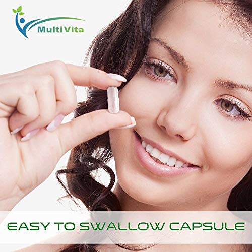 Marine Collagen Capsules - 1200mg Daily Serving Multivita uk supplements