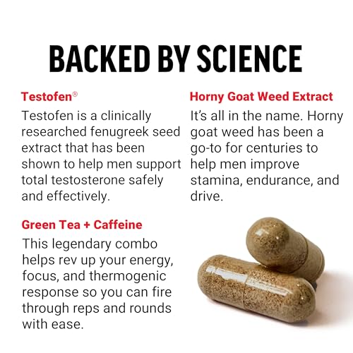 FORCE FACTOR Test X180 Ignite Testosterone Booster for Men, Testosterone Support Force Factor uk supplements
