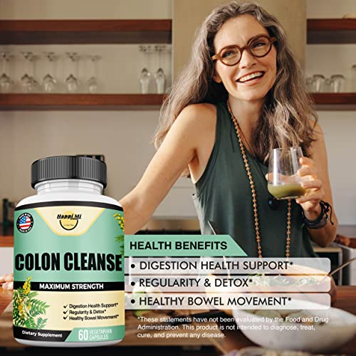 Happi Mi Nutrition Colon Cleanse, Colon Detox, All Natural Herbal Formula, Support Healthy Happi Mi Nutrition uk supplements