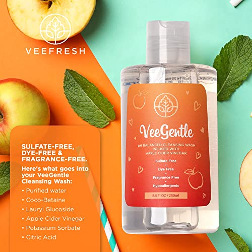 VeeFresh - VeeGentle Feminine Wash pH Balance for Women Wash with Apple Cider Vinegar VeeFresh uk supplements