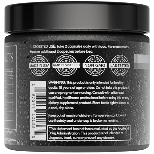 Self Obsessed Masculine Vitality & Testosterone Support - 10-in-1 Complex with Shilajit, Tongkat Ali, & Fadogia Agrestis - 120 Capsules, 2 Month Supply (120 Count (Pack of 1), Self Obsessed) Formulation Factory uk supplements