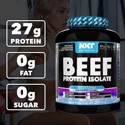 NXT Nutrition Beef Protein Isolate Powder - Protein Powder High in Natural Amino Acids NXT Nutrition uk supplements