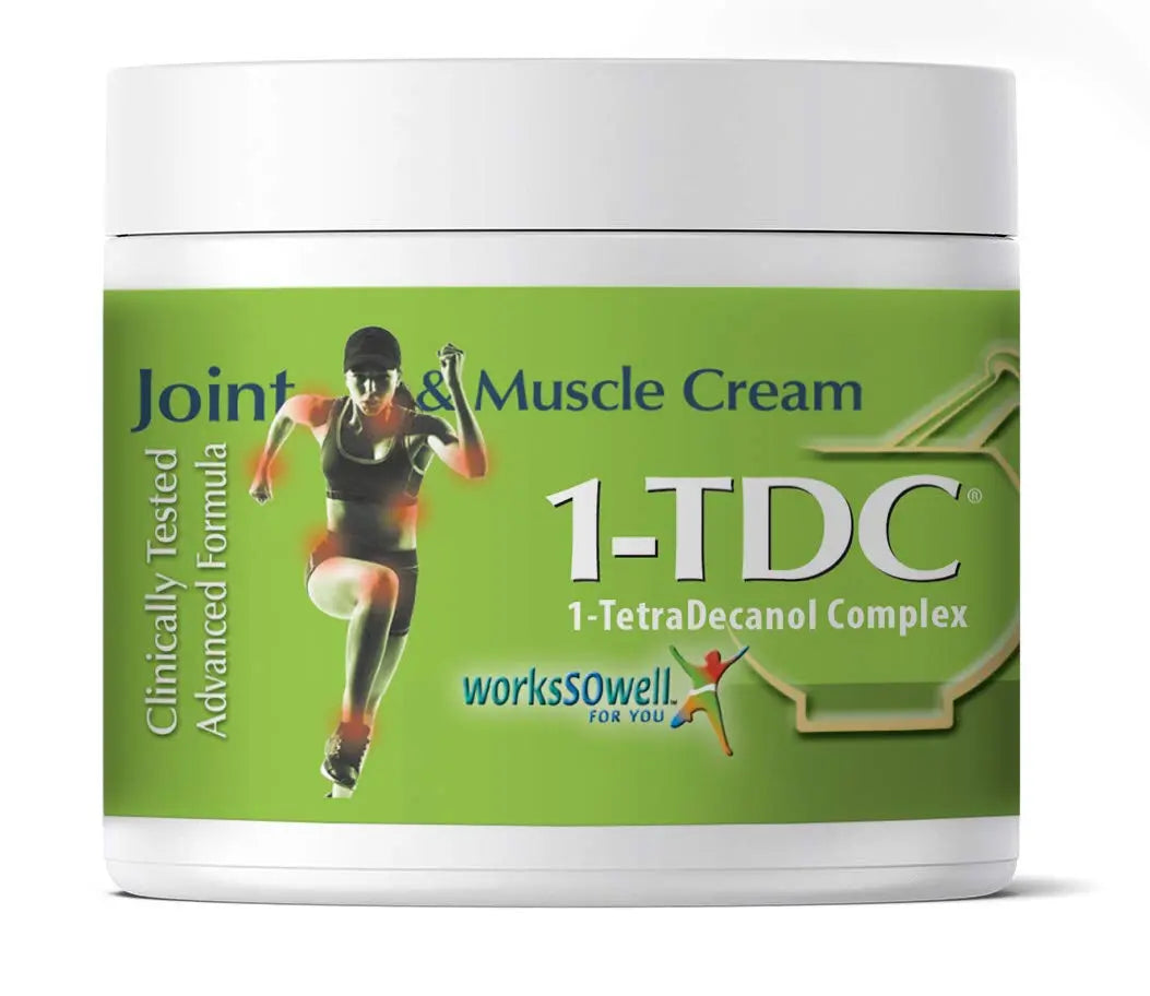 Joint & Muscle Health Soft Gels and Relief Cream 2 oz Bundle 1-TDC uk supplements