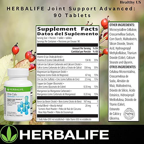 Herbalife Xtra-Cal Advanced: Tablets with Vitamin D and Minerals, Rich in Calcium Herbalife uk supplements
