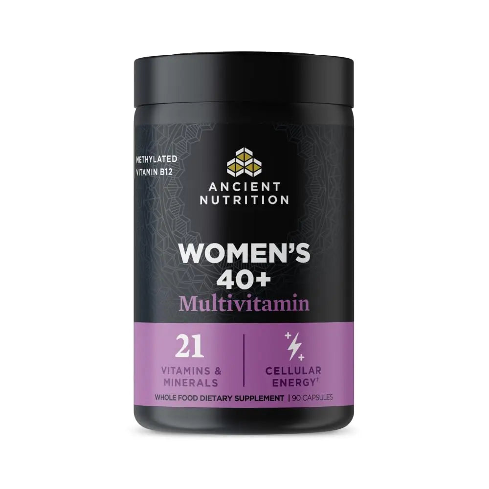 Ancient Nutrition Multivitamin for Women 40, Multi Vitamin and Immune Support with Vitamin D & C, 20 Vitamins and Minerals Ancient Nutrition uk supplements