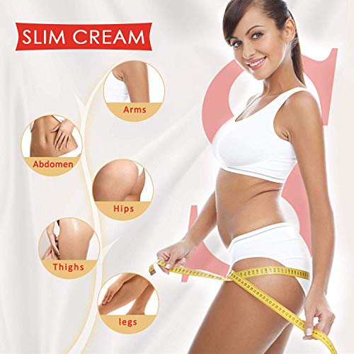 Slim Cream, (2 pack) Slim Extreme Cellulite Slimming & Firming Cream Body Fat Burning Mcukv uk supplements