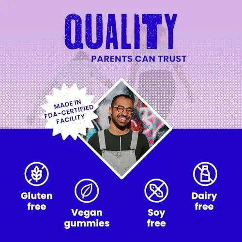 SAM+LEO Immunity Gummies with Elderberry, Echinacea, Zinc & Vitamin C for Kids & Teens – Immune Support Supplement Gummies | SAM+LEO uk supplements