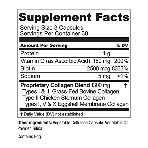 Live Conscious Beyond Collagen Multi Collagen Capsules - Types I, II, III, V & X Live Conscious uk supplements