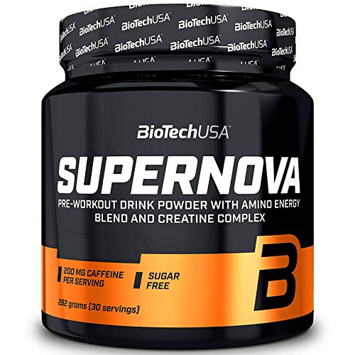 BIOTECH USA Supernova 282 g | Pre-Workout Booster - 30 Servings | Energy Powder Biotech USA Nutrition uk supplements