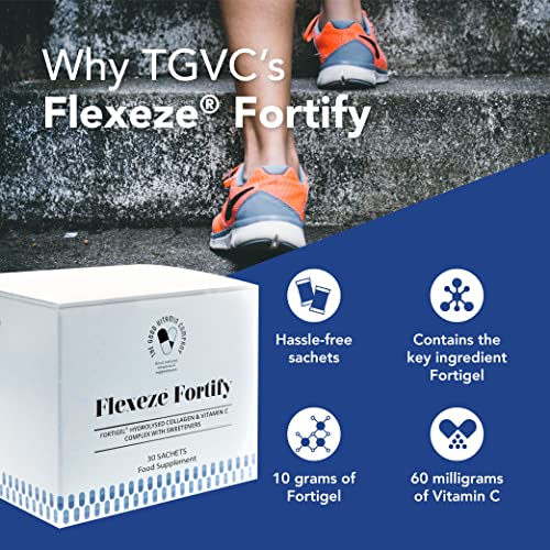 Flexeze Fortify: 30 Sachets (1 Month Supply) - Nutritional Bone & Joint Care Supplement THE GOOD VITAMIN COMPANY Good natured vitamins & supplements uk supplements