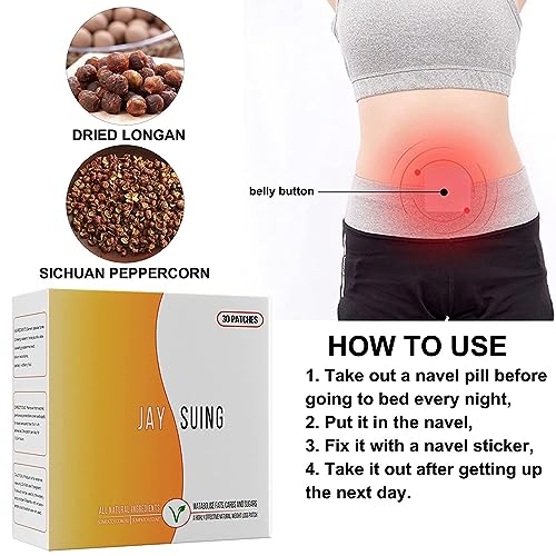 30Pcs Belly Patch, Sweatproof Patches, Toning Contouring Firming Patches, Tummy Button Rosarden uk supplements