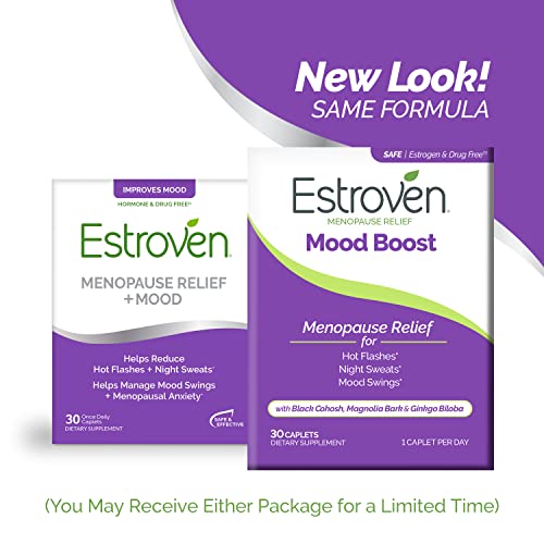 Estroven Plus Mood & Memory Caplets 30 Caplets (Pack of 11) Estroven uk supplements