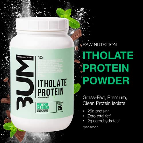 RAW Whey Isolate Protein Powder, Mint Chip Ice Cream (CBUM Itholate Protein) RAW uk supplements