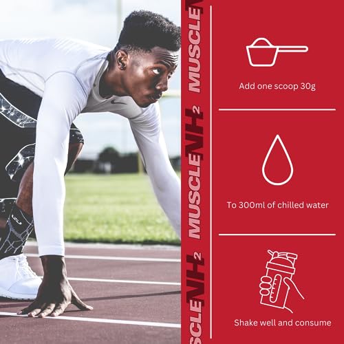 MuscleNh2 Whey Protein Powder Milk Protein, Soy Free, Gluten Free, Naturally Occurring BCAAs MuscleNh2 uk supplements