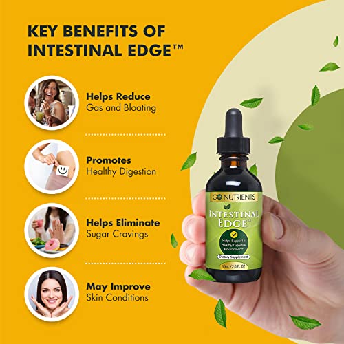 Go Nutrients Intestinal Edge Gut Detox Cleanse for Humans: Enhance Digestive Go Nutrients uk supplements