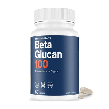 Better Way Health™ - Advanced Immune Readiness - Highly Purified 1,3/1,6 Beta Glucan 100 - Clinically Tested Immune Defense - 100mg/60 Capsules Better Way Health uk supplements