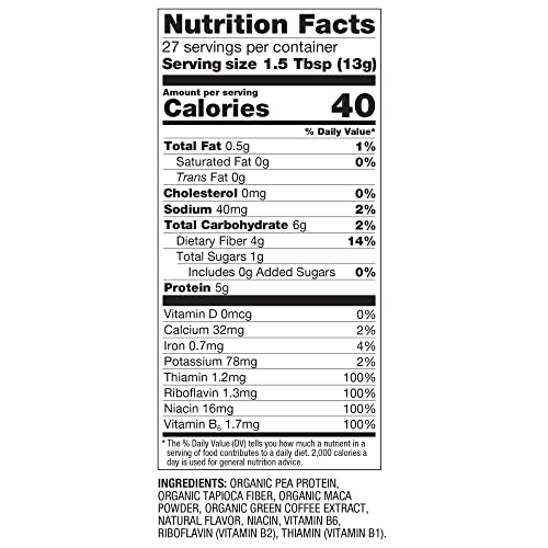 BetterBody Foods Organic Energy Blend, Plant-Based Natural Energy, Gluten-free, Non-GMO BetterBody Foods uk supplements