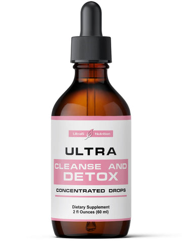 Liver Cleanse Detox & Repair Drops with Milk Thistle Extract, Dandelion Root Extract & Artichoke Ultra6 Nutrition uk supplements