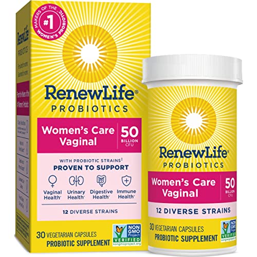 Renew Life Women's Probiotic Capsules, 50 Billion CFU Guaranteed, Supports pH Balance Renew Life uk supplements