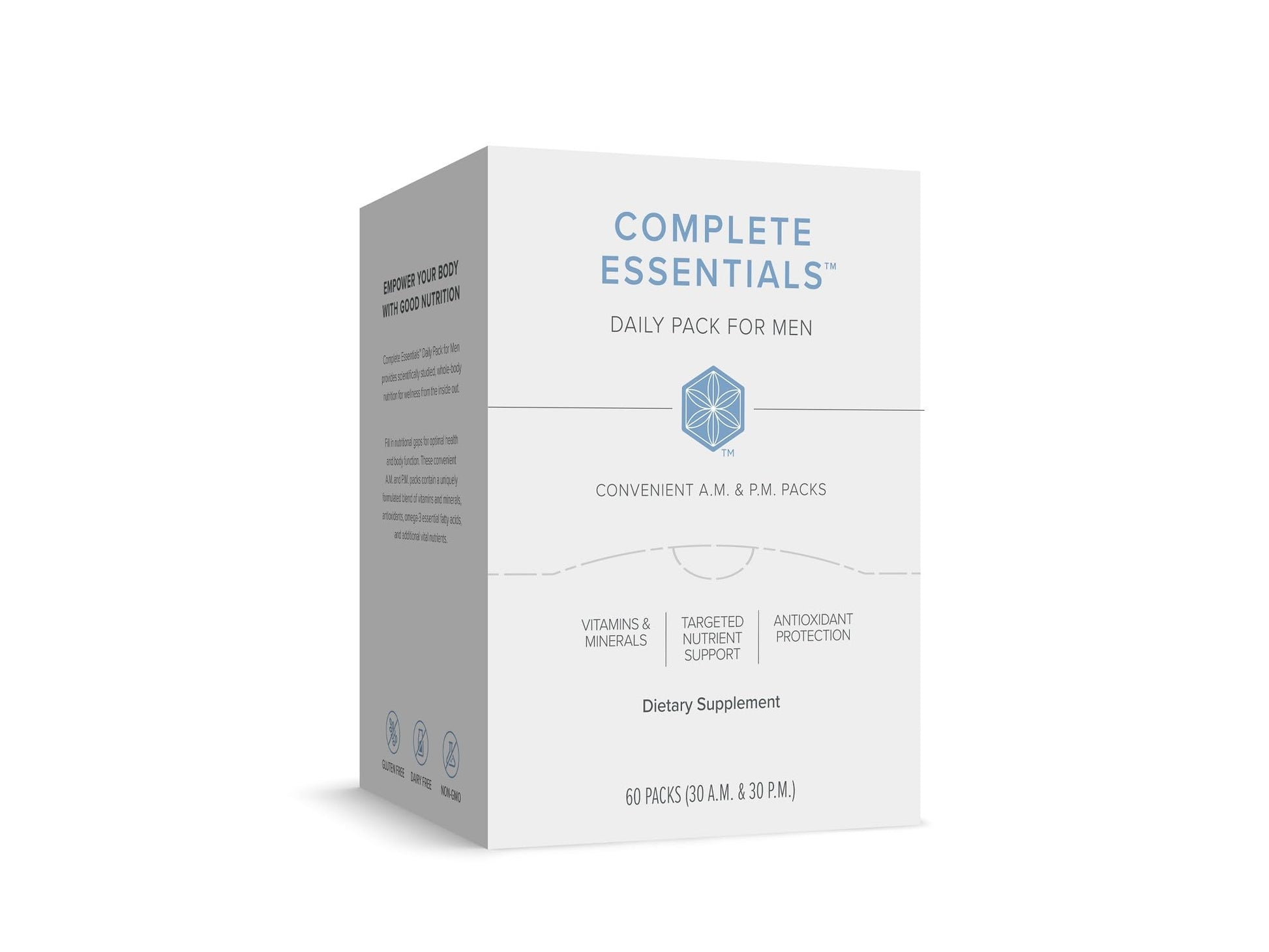 Complete Essentials™ Daily Pack for Men - Balanced Micronutrients for Optimal Women's Health & Performance - Antioxidants to Fight Oxidative Stress - Convenient Individual Packs - 30-Day Supply Isagenix uk supplements