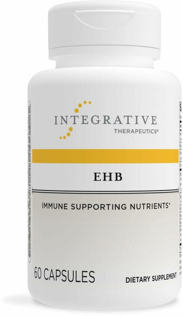 Integrative Therapeutics EHB - Immune Support Supplement with Vitamins A, C & B6* - Mineral Support with Zinc - Dairy-Free & Gluten-Free - 60 Capsules (20 Servings) Integrative Therapeutics uk supplements