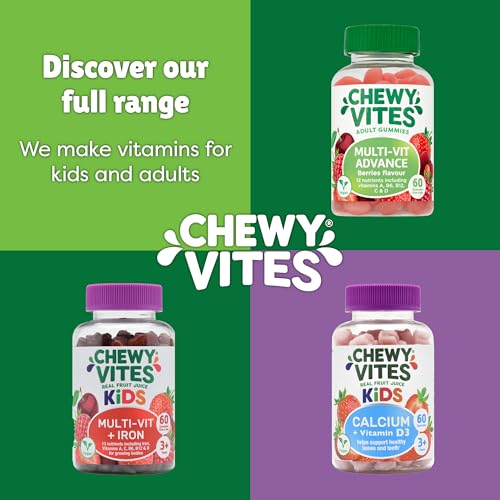 Chewy Vites Kids Multivitamin Advance 60 Gummy Vitamins | 11 Essential Nutrients CHEWY VITES uk supplements