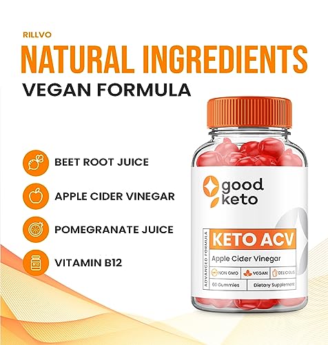 (5 Pack) Good Keto ACV Gummies - Official - Keto Good ACV Advanced Formula Plus Rillvo uk supplements
