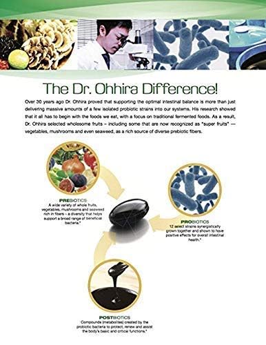 Dr. Ohhira's Probiotics Professional Formula - 120 Capsules with Bonus 5 Travel Size Samples (10 Capsules Bonus) Essential Formulas uk supplements