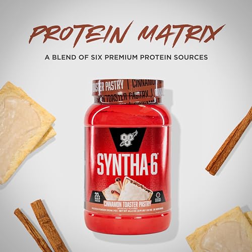 BSN SYNTHA-6 Whey Protein Powder with Micellar Casein, Milk Isolate, Cinnamon Toaster BSN uk supplements