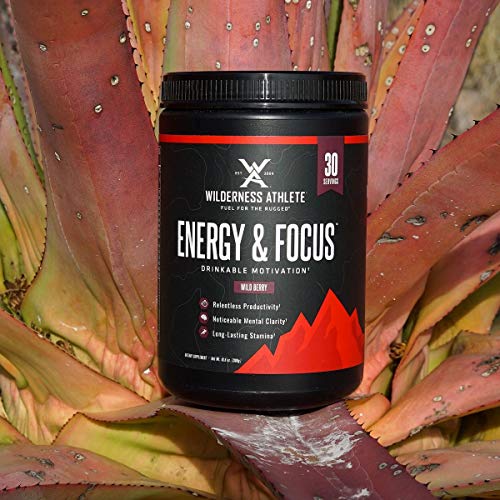 Wilderness Athlete - Energy & Focus | Energy Pre Workout for Women & Men - Energy Wilderness Athlete uk supplements