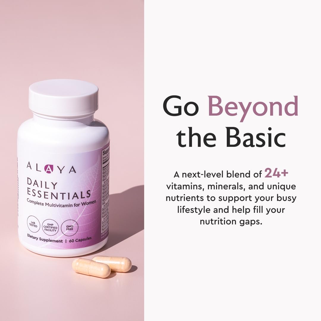 Alaya Naturals Daily Essentials Multivitamin for Women Alaya Naturals uk supplements