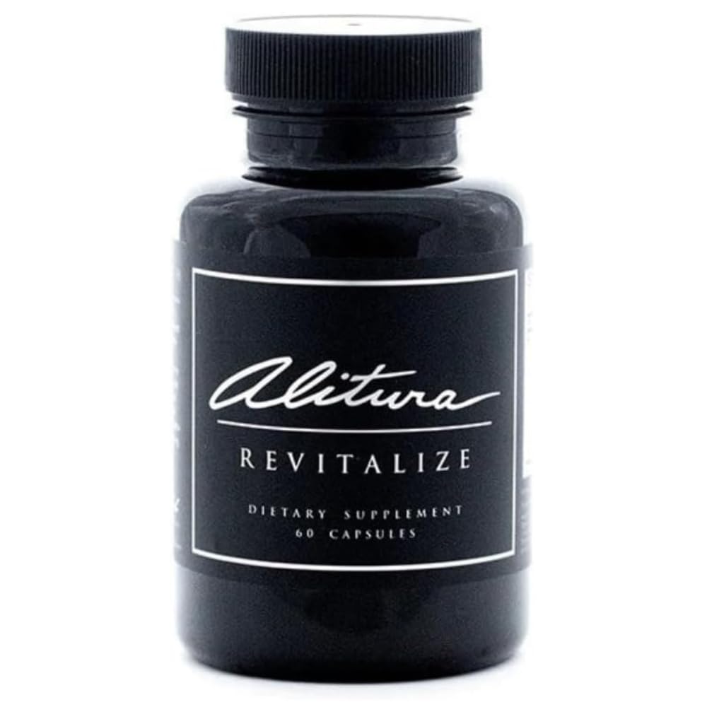 Alitura Revitalize – Organic Ashwagandha & Turmeric Supplement – Natural Energy, Mood & Recovery Support for Men & Women – Adaptogenic Herbs for Daily Wellness – 60 Capsules Alitura uk supplements