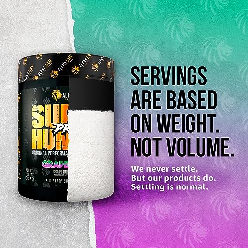 ALPHA LION Superhuman Pre Workout Powder, Beta Alanine, L-Taurine & Tri-Source ALPHA LION uk supplements