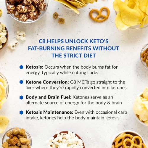 BioTrust Keto Elevate – Pure C8 MCT Oil Powder – Ketogenic Diet Supplement BioTrust uk supplements