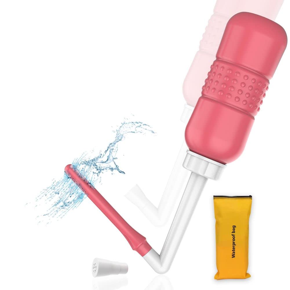 2-in-1 Douche Bottle for Women Vaginal Cleansing System + Portable Bidet Travel Bidet Bottle AQUAMASTER uk supplements