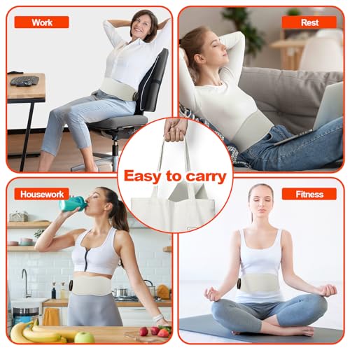 Red Light Therapy Belt Vibrating for Muscle Recovery and Pain Relief DYUF uk supplements