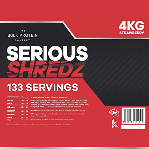 The Bulk Protein Company – Serious Shredz – Diet Whey Protein Powder – Contains L The Bulk Protein Company uk supplements