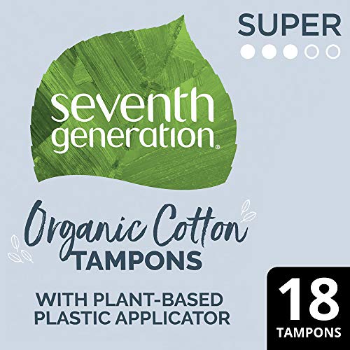 SEVENTH GENERATION Free & Clear Super Tampons with Applicator, 18 CT Seventh Generation uk supplements