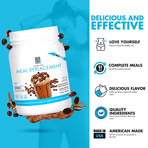 Yes You Can! Complete Meal Replacement - 15 Servings, 20g of Protein, 0g Added Sugars Yes You Can! uk supplements