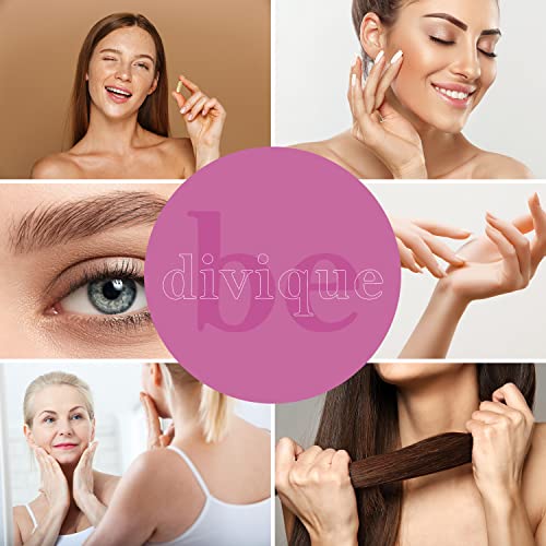 Collagen Capsules Divique Collagen Hyaluron 1500mg Collagen Peptides Type 1, 2, 3, 5, 10 Divique uk supplements