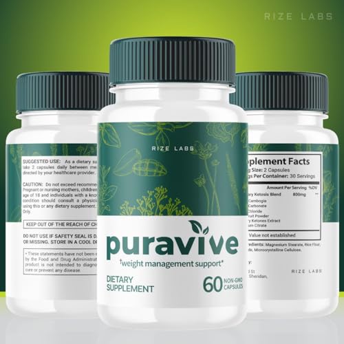 (3 Pack) Puravive Weight Health Pills, Puravive Capsules Reviews Supplement rize labs uk supplements